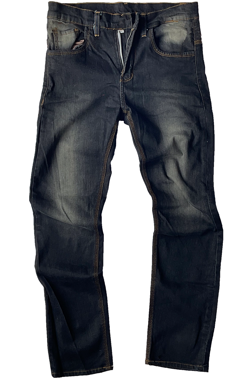 Spray denim pants