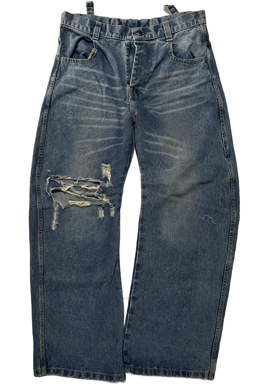 Destroy denim pants
