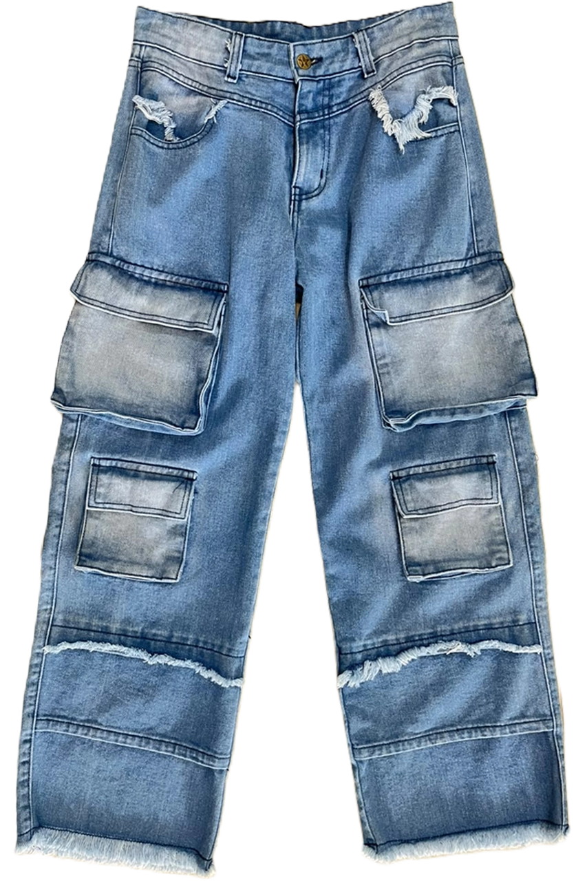 denim pants bleach