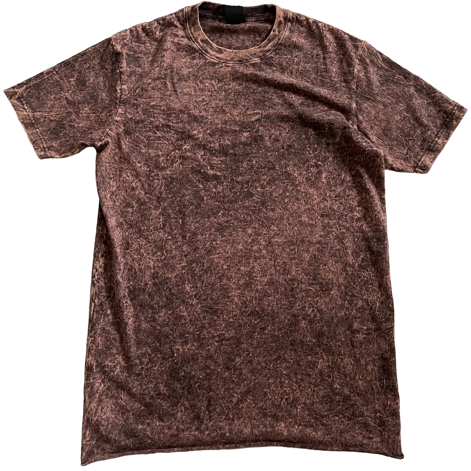 t-shirt with reactive sandwash